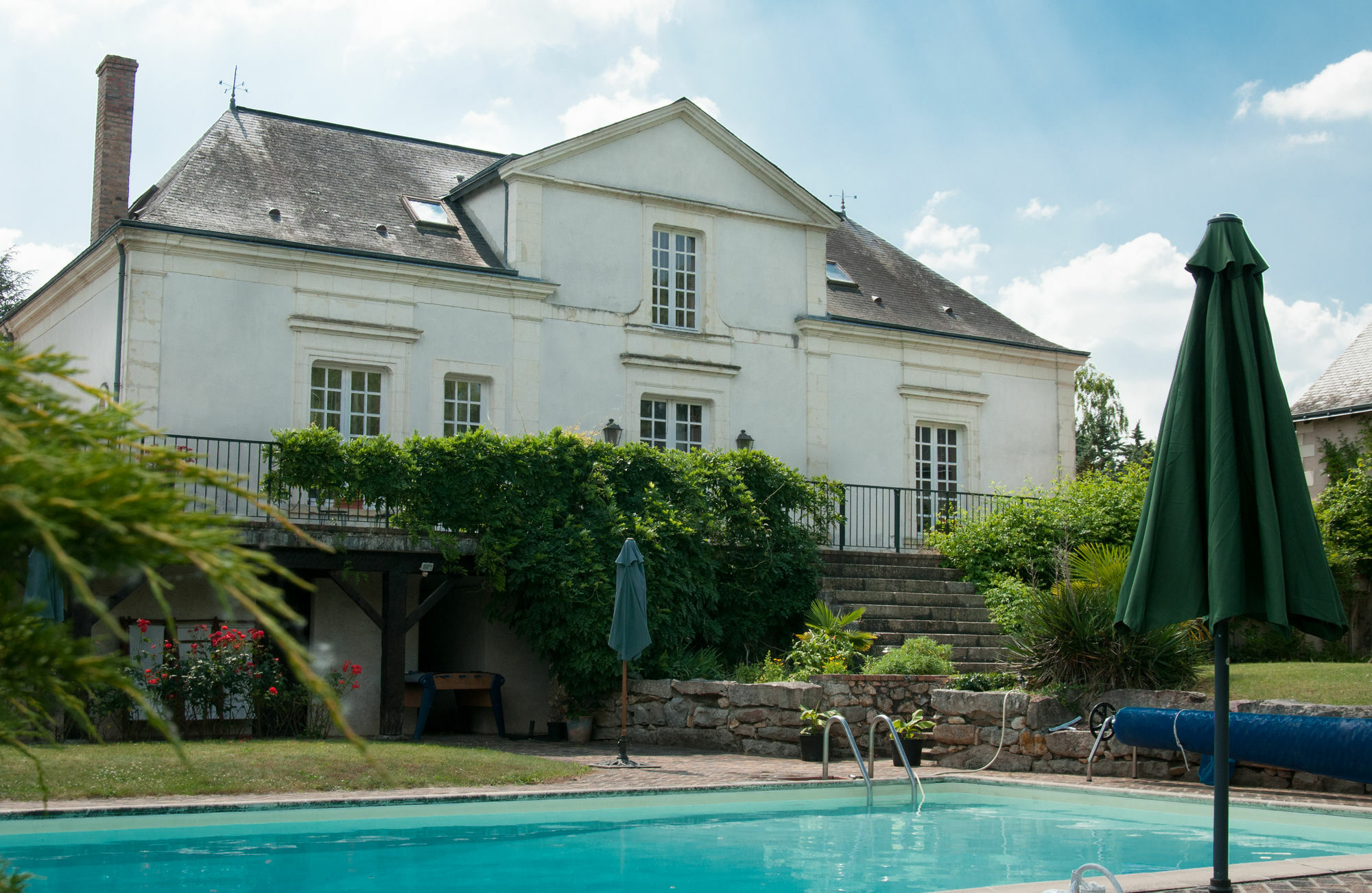 Domaine De La Courbe Hotel Le Lude Bagian luar foto